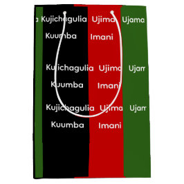 Afrikaans Erfgoed Kwanzaa Nguzo Saba Principes Medium Cadeauzakje