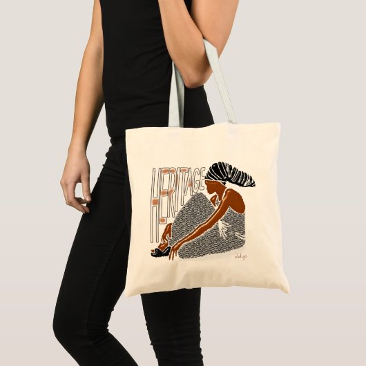 AFRIKAANS erfgoed Tote Bag (Voorkant (product))