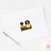 AFRIKAANS erfgoed Vierkante Sticker (Envelop)
