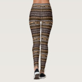 Afrikaans etnisch afdrukpatroon leggings (Achterkant)