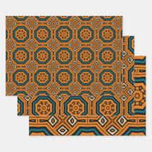 Afrikaans etnisch geïnspireerd patroon nr. 10