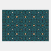 Afrikaans etnisch geïnspireerd patroon nr. 5 inpakpapier vel (Voorkant)