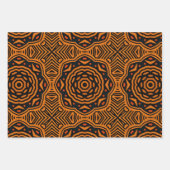 Afrikaans etnisch geïnspireerd patroon nr. 6 inpakpapier vel (Voorkant 3)