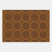 Afrikaans etnisch geïnspireerd patroon nr. 6 inpakpapier vel (Voorkant)