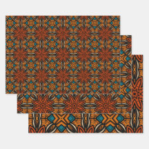 Afrikaans etnisch geïnspireerd patroon nr. 7