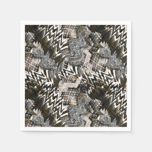 Afrikaans, etnisch . servet (Voorkant)