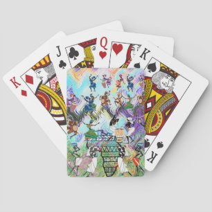Afrikaans feest: Ritmen van Afrika Pokerkaarten