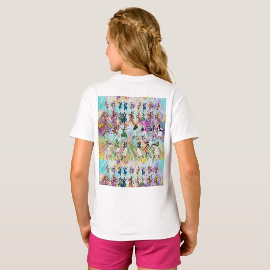 Afrikaans Feest: Ritmen van Eenheid T-shirt (Achterkant volledig)