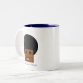 Afrikaans-Filippijnse pride Tweekleurige Koffiemok (Voorkant links)