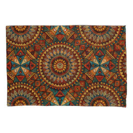 Afrikaans-geïnspireerd geometrisch lichaamskussen kussensloop