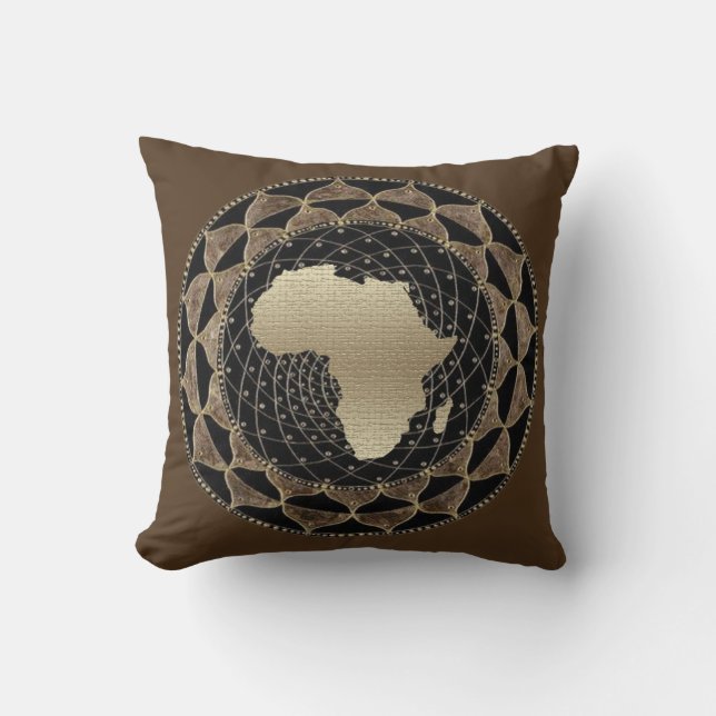 Afrikaans geïnspireerd kussen (Voorkant)