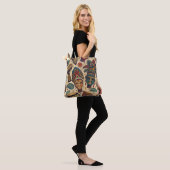 afrikaans geïnspireerde Canvas tas (Op model)