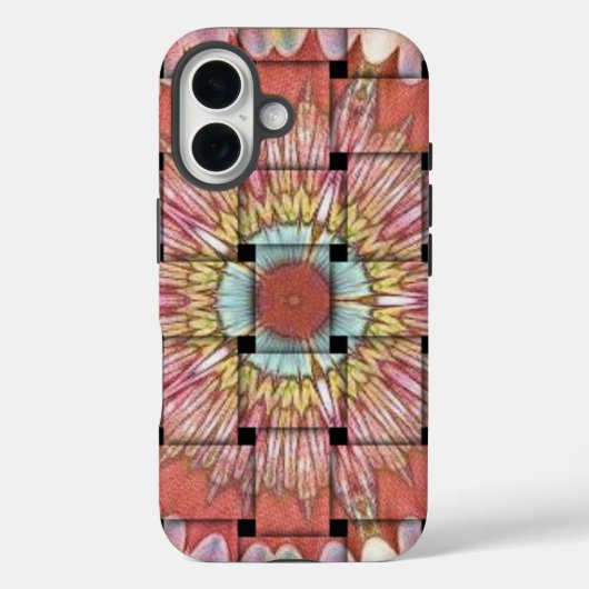 Afrikaans geïnspireerde kunstdruk – geometrisch ge Case-Mate iPhone case (Achterkant)