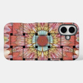 Afrikaans geïnspireerde kunstdruk – geometrisch ge Case-Mate iPhone case (Achterkant (horizontaal))