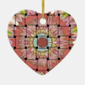 Afrikaans geïnspireerde kunstdruk – geometrisch ge keramisch ornament (Voorkant)