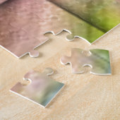 Afrikaans geïnspireerde kunstdruk – geometrisch ge legpuzzel (Zijkant)