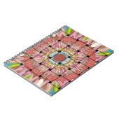 Afrikaans geïnspireerde kunstdruk – geometrisch ge notitieboek (Linkerzijde)