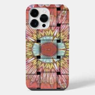 Afrikaans-geïnspireerde kunstprint - geometrisch g iPhone 14 pro max hoesje