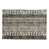 Afrikaans geometrisch patroon kussensloop (Achterkant)