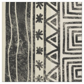 Afrikaans geometrisch patroon stof (Close Up)