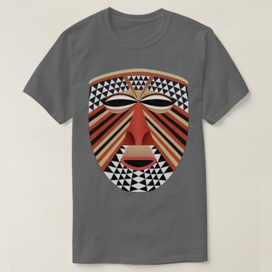 Afrikaans gezichtsmasker T-shirt (Design voorkant)