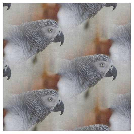 Afrikaans grijs patroon stof (Close Up)