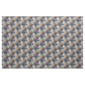 Afrikaans grijs patroon stof (Fat Quarter)