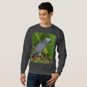 Afrikaans grijs Sweatshirt (Voorkant volledig)
