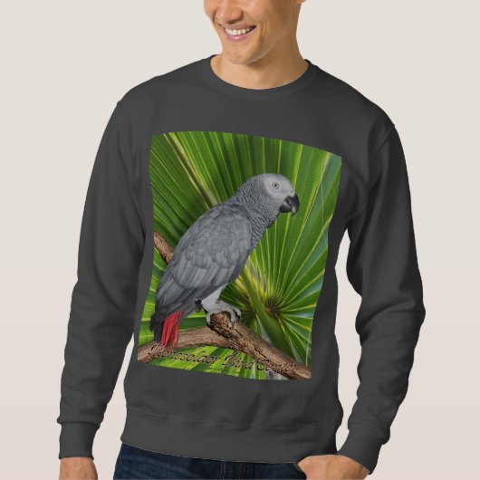 Afrikaans grijs Sweatshirt (Voorkant)