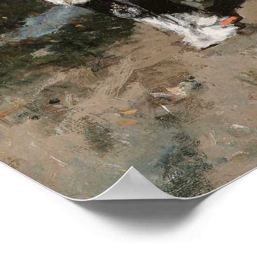 Afrikaans hoofd Poster (Hoek)