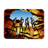 Afrikaans huis komt eraan magneet (Horizontaal)