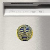 Afrikaans icoon: Luba masker (Congo) Magneet (Insitu (Vaatwasser))