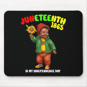 Afrikaans kind jongen en meisje is mijn onafhankel muismat