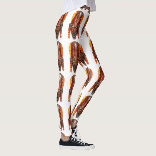 afrikaans kruidenmasker leggings (Rechts)
