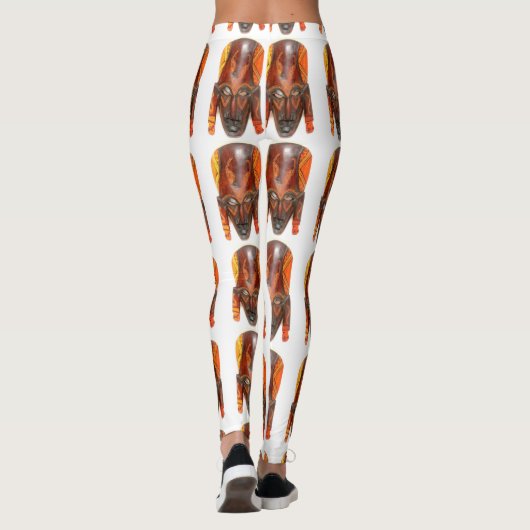 afrikaans kruidenmasker leggings (Achterkant)