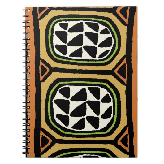 Afrikaans Kuba Textielontwerp Notitieboek (Voorkant)