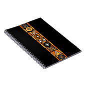Afrikaans kunstpatroon notitieboek (Rechterzijde)