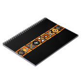 Afrikaans kunstpatroon notitieboek (Linkerzijde)