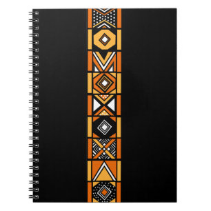 Afrikaans kunstpatroon notitieboek