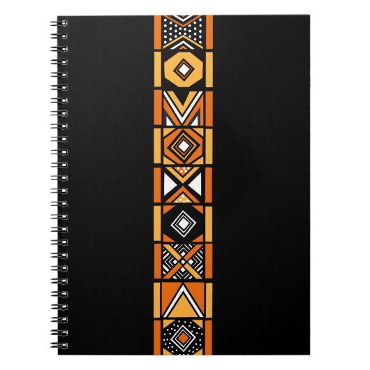 Afrikaans kunstpatroon notitieboek (Voorkant)