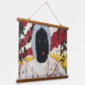Afrikaans Kunsttapijt Hangend Wandkleed (Gebogen)