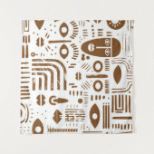 Afrikaans kunsttapijt wandkleed (Voorkant (horizontaal))