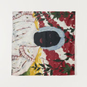 Afrikaans Kunsttapijt Wandkleed (Voorkant (horizontaal))