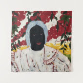 Afrikaans Kunsttapijt Wandkleed (Voorkant)