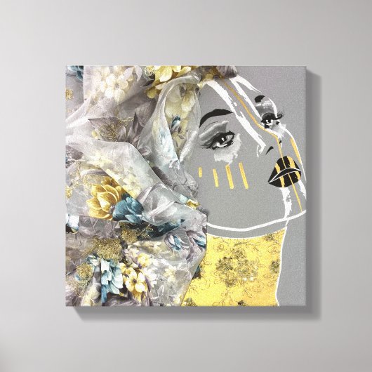 Afrikaans kunstwerk canvas afdruk (Voorkant)