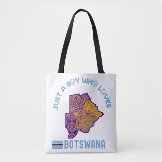 Afrikaans land in Botswana Tote Bag (Voorkant)