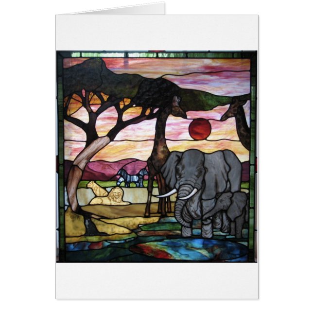 Afrikaans landschap (Voorkant)