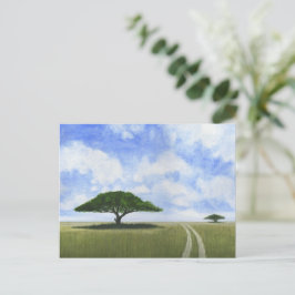 Afrikaans landschap briefkaart