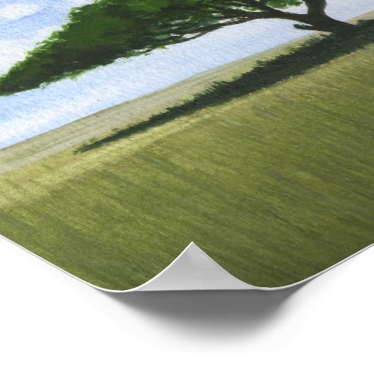 Afrikaans landschap poster (Hoek)