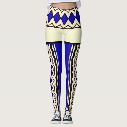 Afrikaans legging-motief leggings (Voorkant)